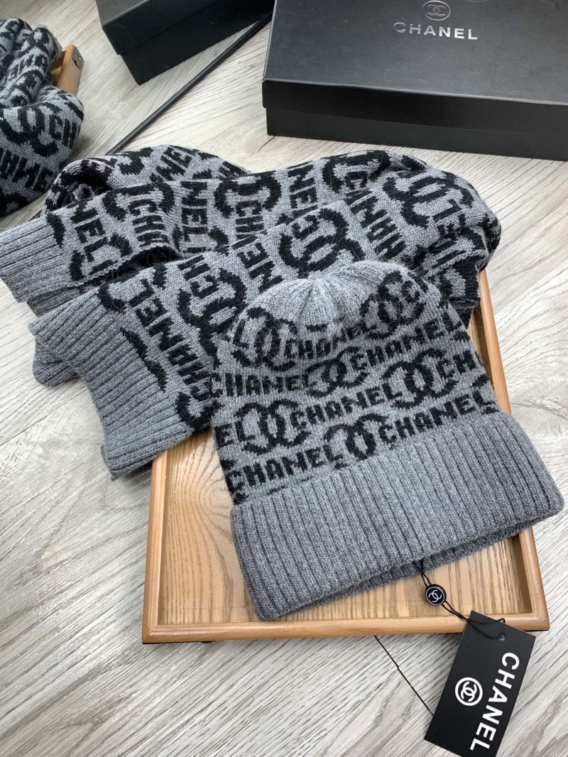 Chanel Caps Scarfs